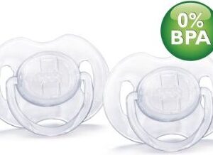avent soother TRANSPARENT SOOTHER 6-18M clear