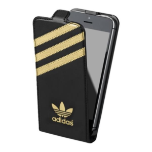 Adidas iPhone 5 Flip Black/Gold
