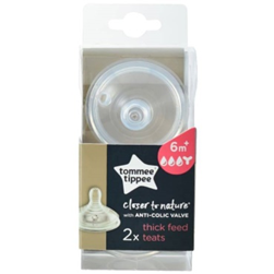 Tommee CTN 2X THICK FEED TEAT SE