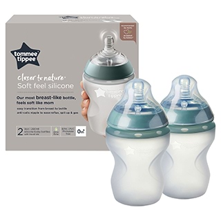 Tommee twin soft 260ML SIL Bottle
