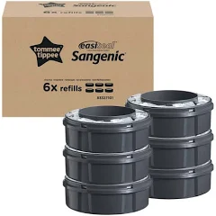 Sangenic Easiseal Refill Cassettes Light Odour 6 unit/box damage