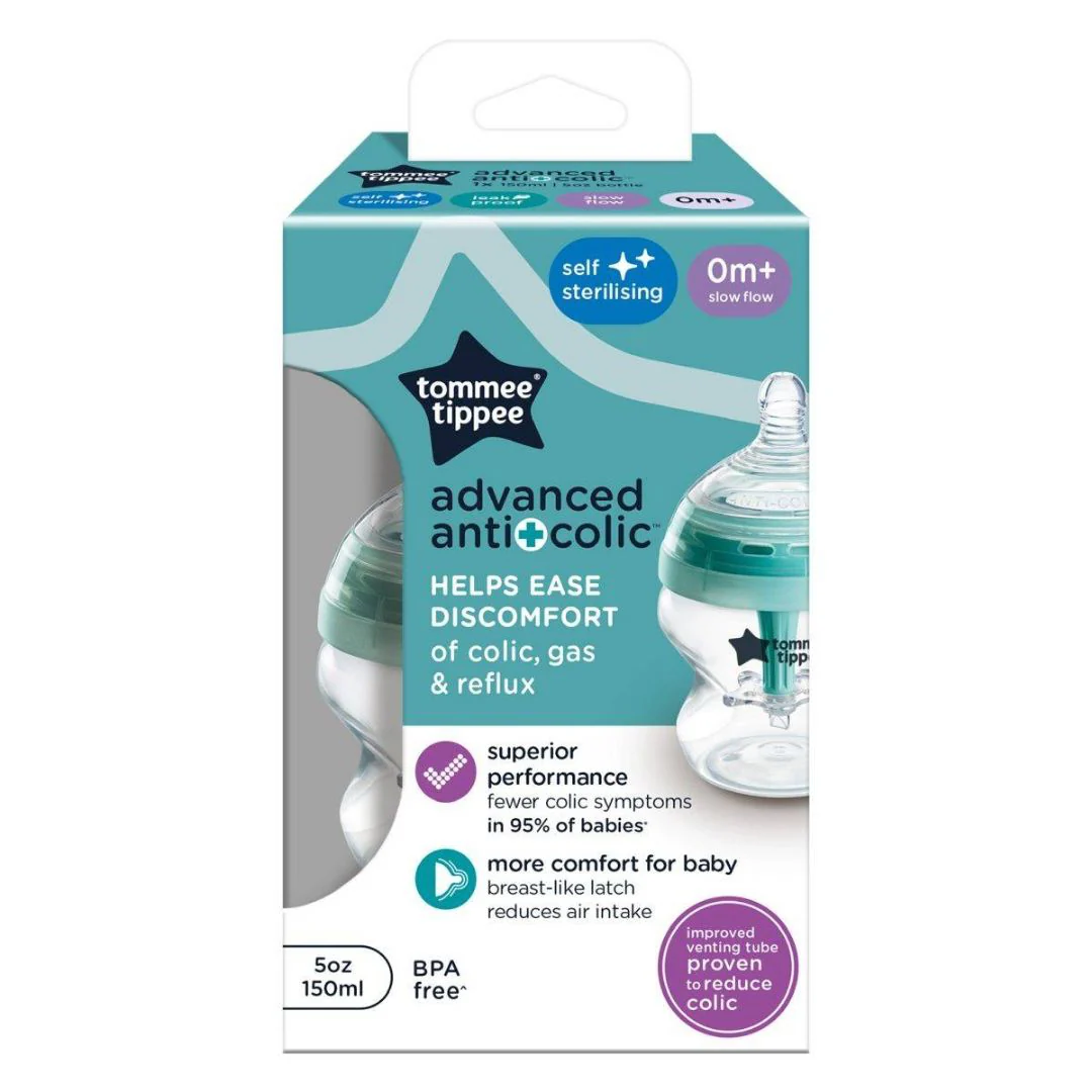 Tommee 1X 150ML AAC BOOTTLE SLOW FLOw