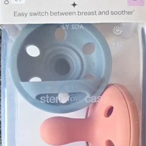 TOMMEE BREAST LIKE SOOTHER 6-18 WITH MIC CASE